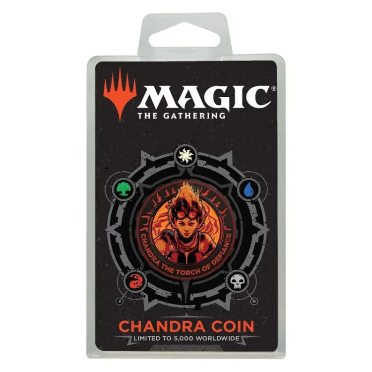 MAGIC THE GATHERING - Chandra - moneta z limitowanej edycji