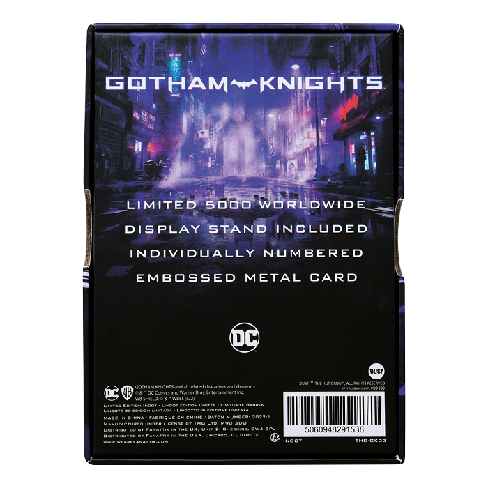 GOTHAM KNIGHTS - Robin - metalowa sztabka z limitowanej edycji