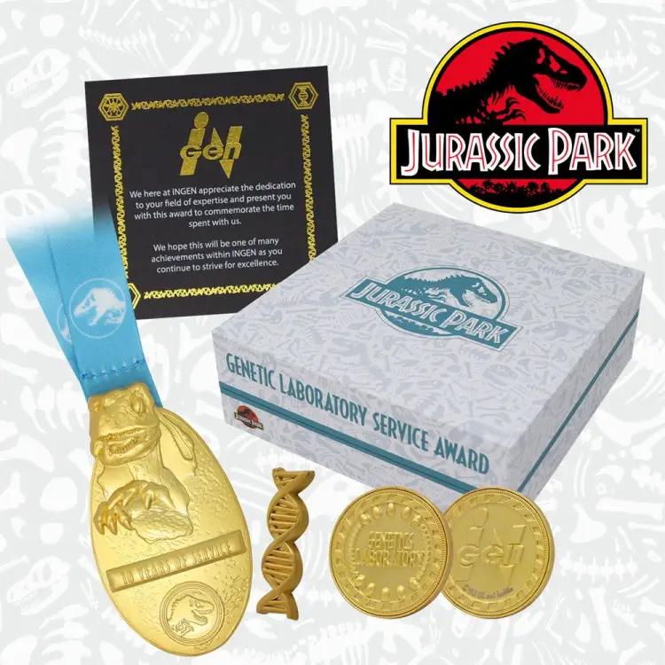JURASSIC PARK - Genetics Divison - Pudełko kolekcjonerskie premium