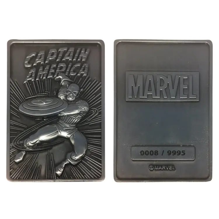 MARVEL - Kapitan Ameryka - Kolekcjoner kart metalowych