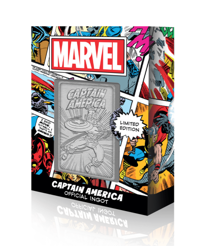 MARVEL - Kapitan Ameryka - Kolekcjoner kart metalowych