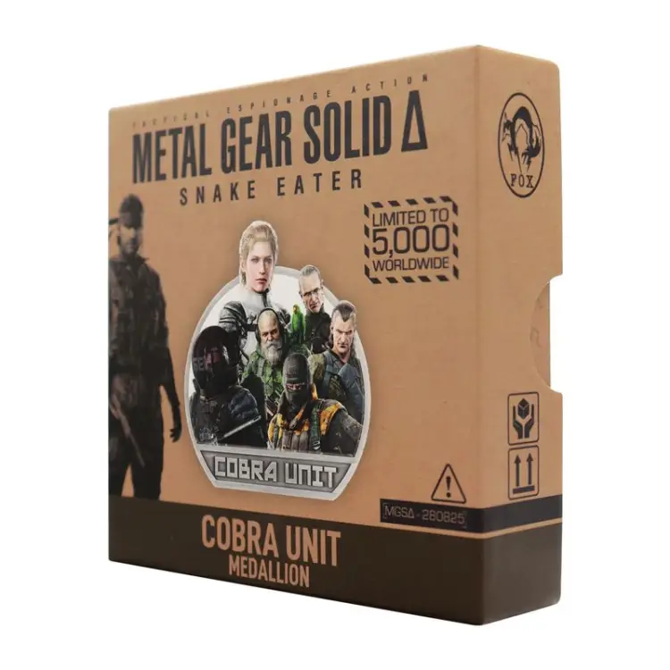 METAL GEAR SOLID DELTA - Cobra Unit - Edycja limitowana Medaillon