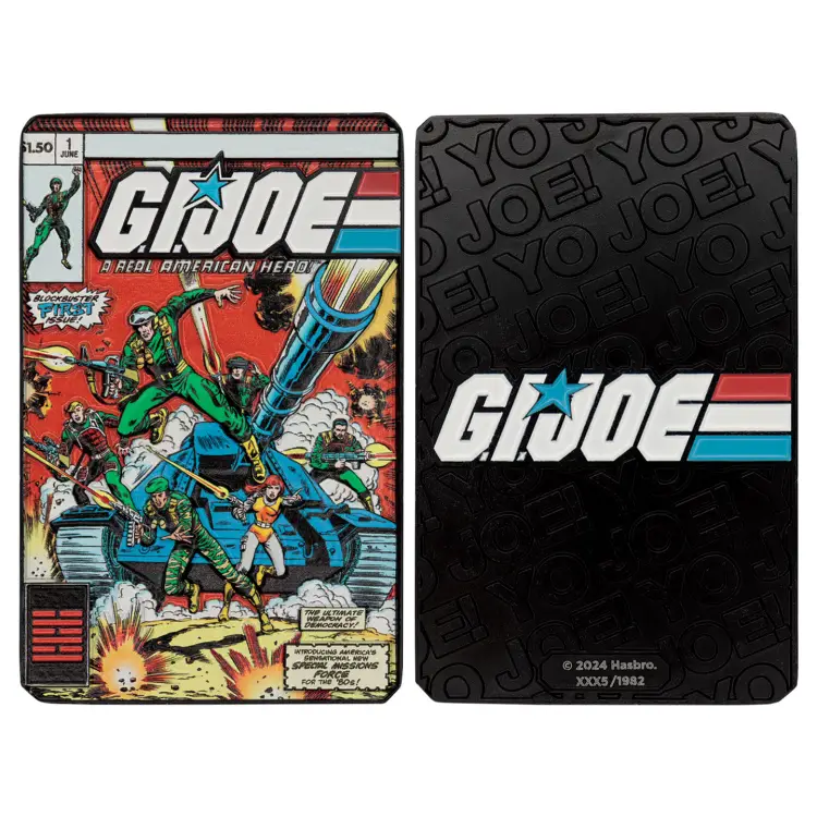 G.I. JOE - 60th Anniversary - Limitowana edycja sztabek