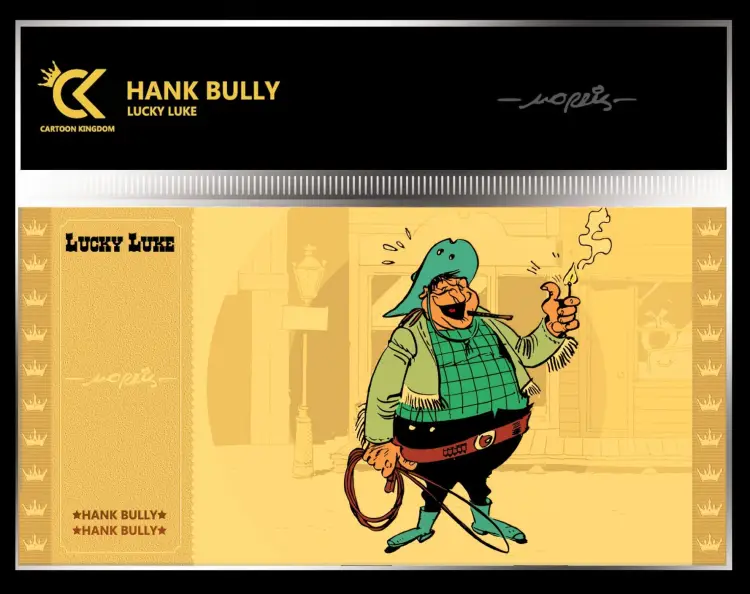 LUCKY LUKE - Hank Bully - Złoty bilet