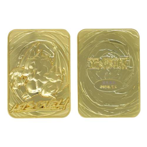 YU-GI-OH! - Baby Dragon - pozłacany metalowy kolekcjoner kart