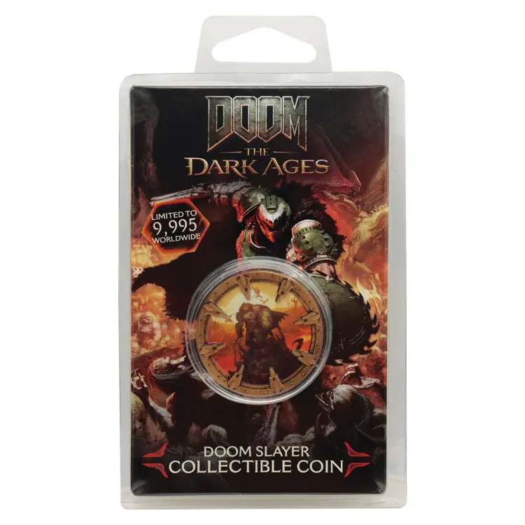 DOOM THE DARK AGES - moneta z limitowanej edycji