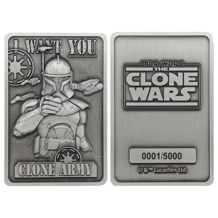 STAR WARS: THE CLONE WARS - Kapitan Rex - sztabka z limitowanej edycji