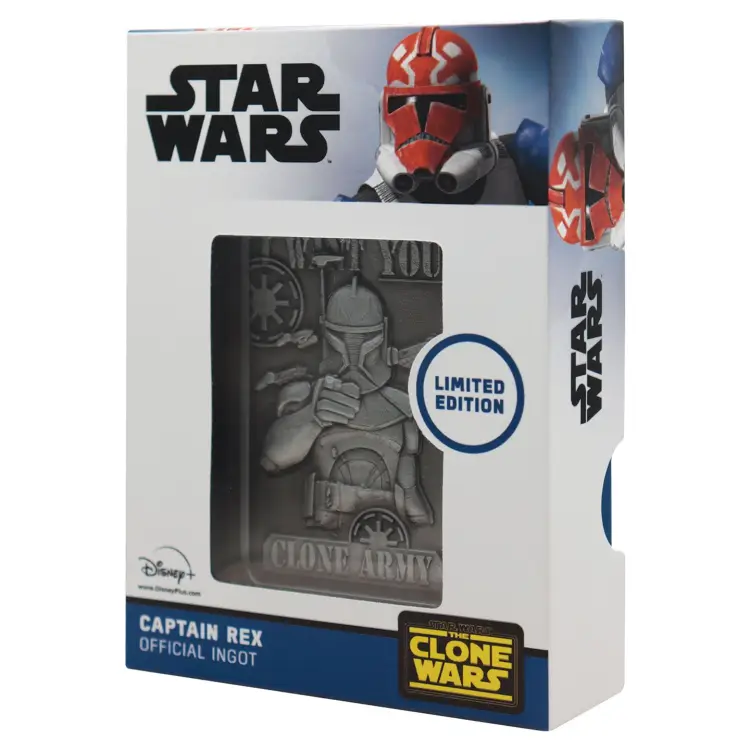 STAR WARS: THE CLONE WARS - Kapitan Rex - sztabka z limitowanej edycji