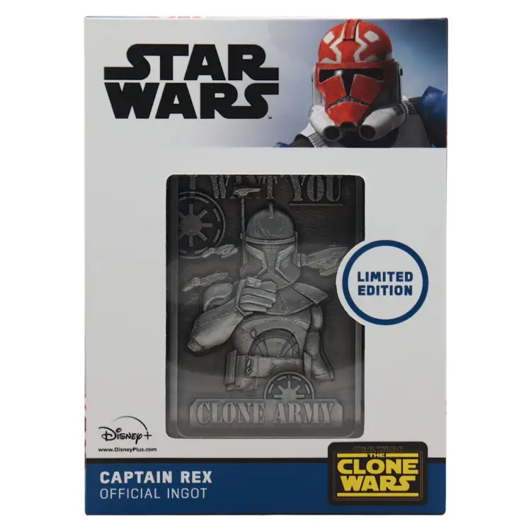 STAR WARS: THE CLONE WARS - Kapitan Rex - sztabka z limitowanej edycji