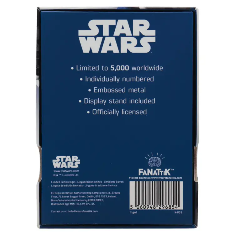 STAR WARS: THE CLONE WARS - Kapitan Rex - sztabka z limitowanej edycji