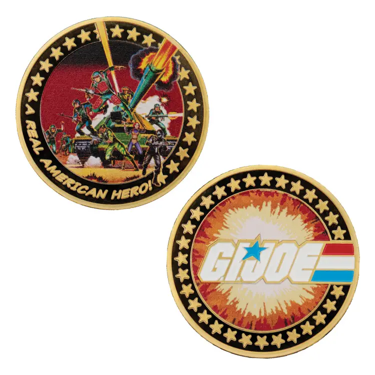 G.I. JOE - 60th Anniversary - 24-karatowa złota moneta z limitowanej edycji