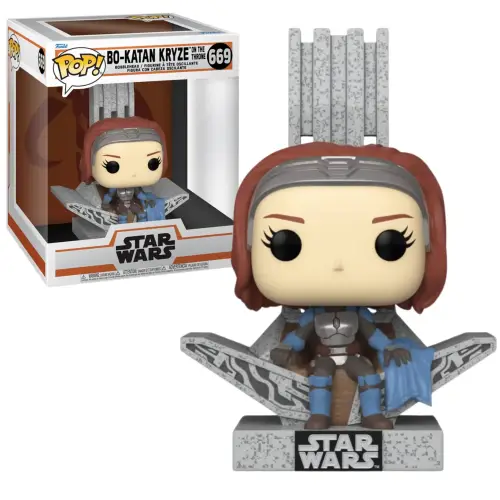 Funko POP! Star Wars: The Mandalorian - Bo-Katan Kryze on the throne #669