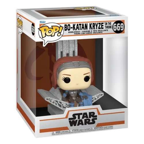 Funko POP! Star Wars: The Mandalorian - Bo-Katan Kryze on the throne #669