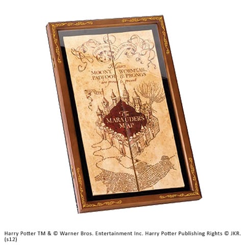 HARRY POTTER - Gablota - Mapa maruderów