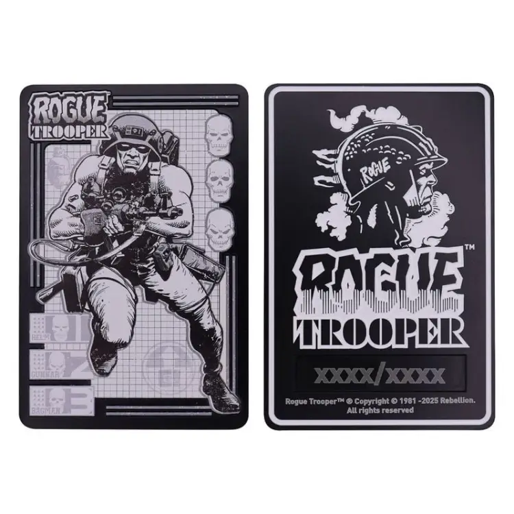 2000AD ROGUE TROOPER - Limitowana edycja sztabek