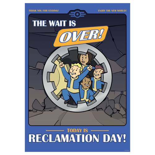 FALLOUT - Dzień rekultywacji - Art Print - Edycja limitowana