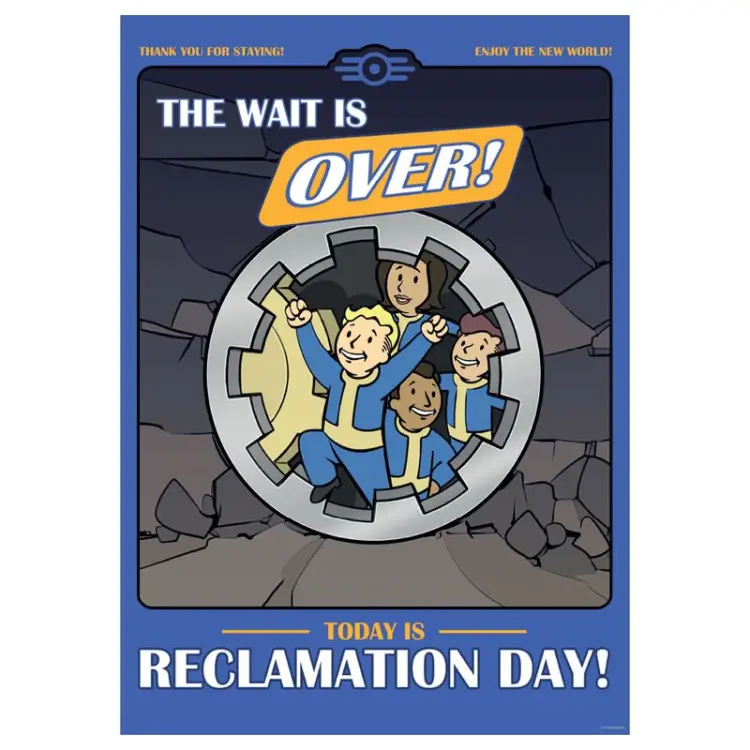 FALLOUT - Dzień rekultywacji - Art Print - Edycja limitowana