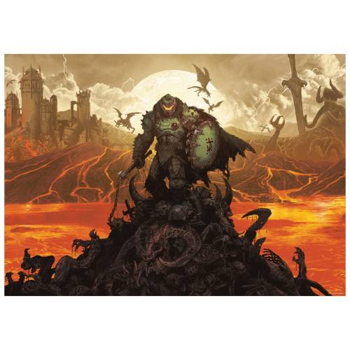 DOOM THE DARK AGES - 90 Years - Art Print - Edycja limitowana