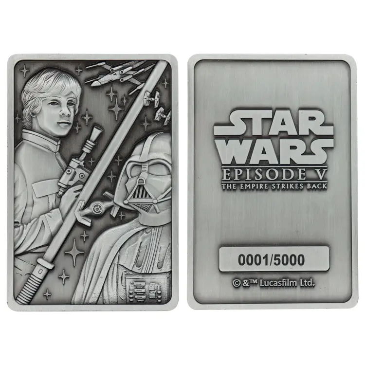 STAR WARS 5 - Luke i Darth Vader - sztabka z limitowanej edycji
