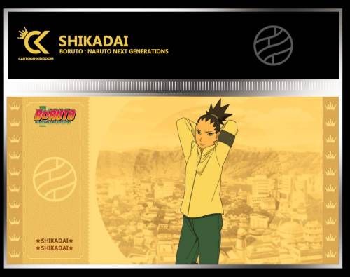 BORUTO - Shikadai - Złoty bilet