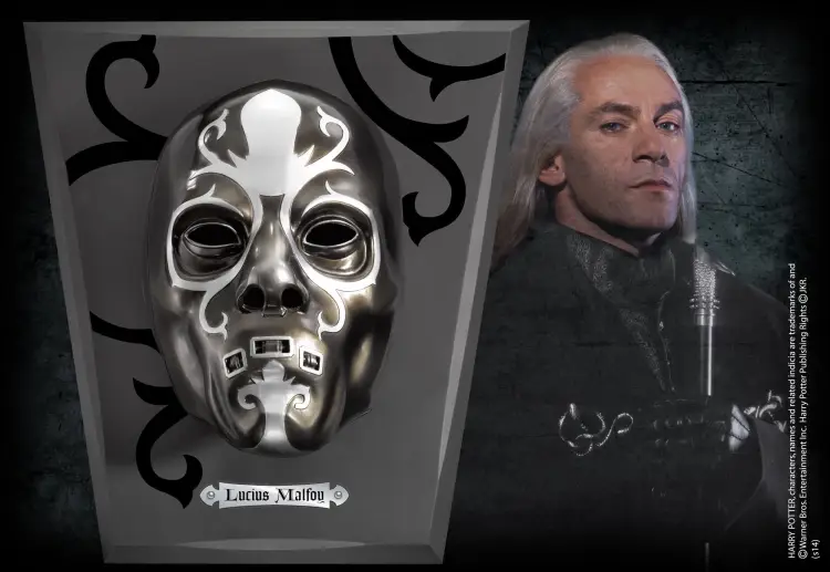 HARRY POTTER - Masque de Lucius Malefoy - 28 cm