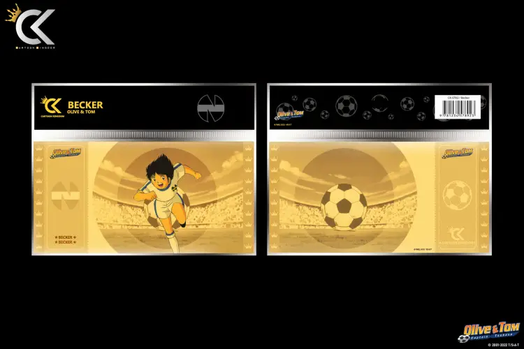 CAPTAIN TSUBASA - Becker - Złoty bilet