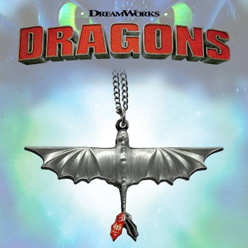 HOW TO TRAIN YOUR DRAGON - Szczerbatek - naszyjnik z limitowanej edycji