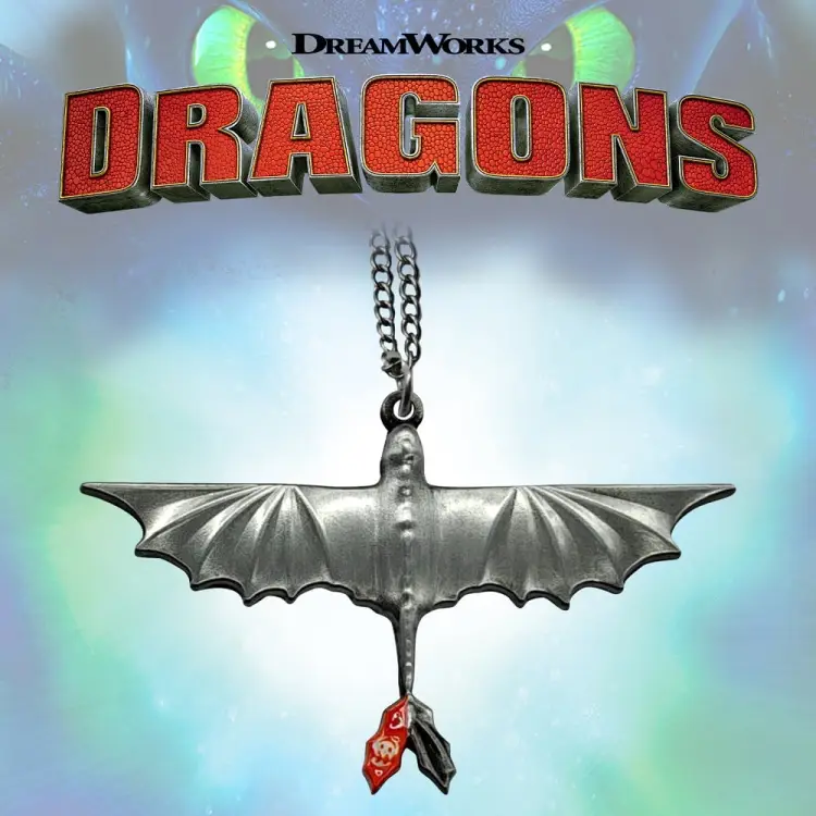 HOW TO TRAIN YOUR DRAGON - Szczerbatek - naszyjnik z limitowanej edycji