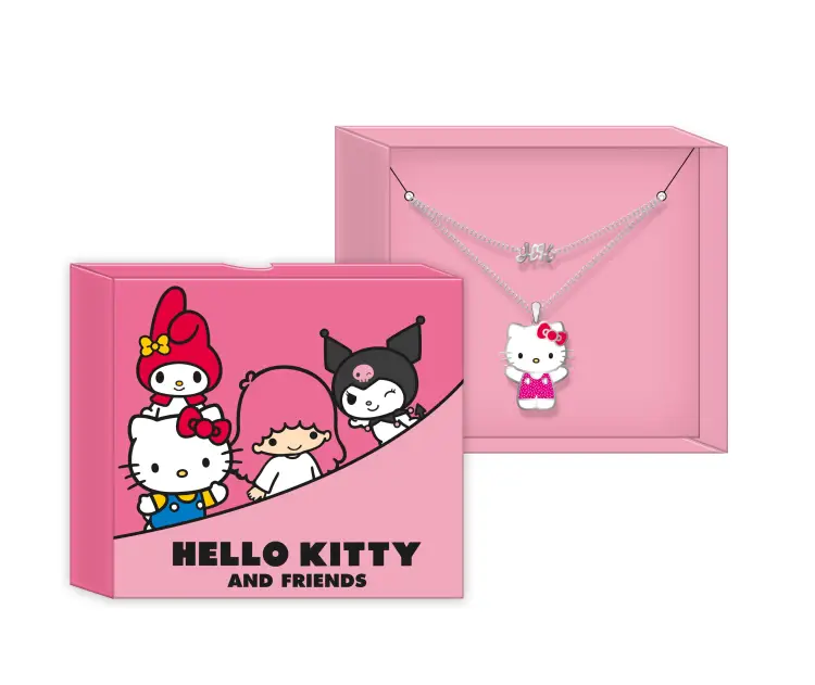 HELLO KITTY - Naszyjnik z zawieszką