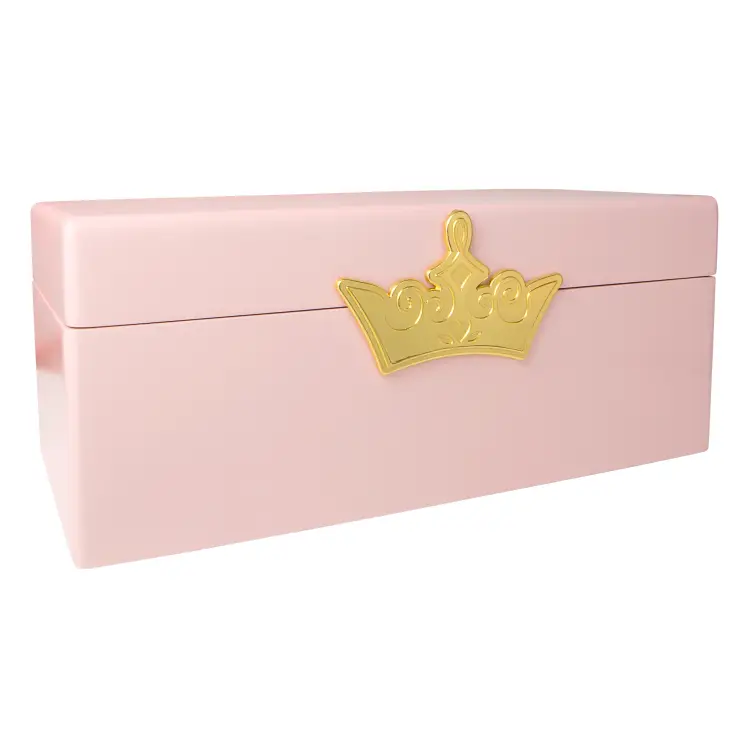 DISNEY - Księżniczka - Drewniane pudełko na biżuterię - 24x 11,5x 10 cm