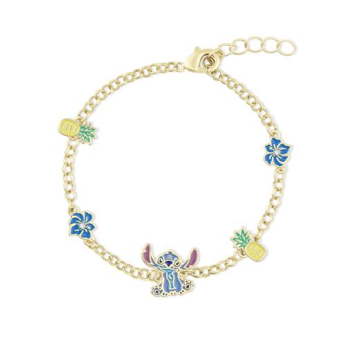 STITCH - Kwiat i ananas - bransoletka