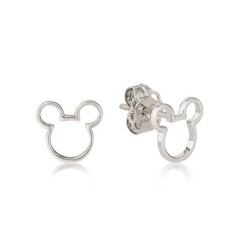 DISNEY METAL PRECIOUS - Kolczyki Mickey Outline 'Sterling Silver'