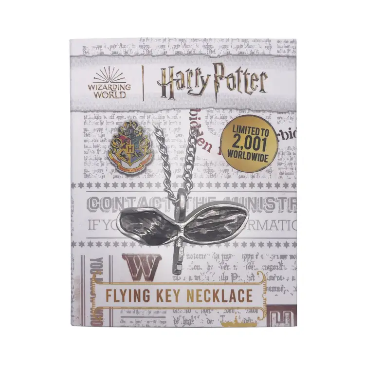 HARRY POTTER - Latający klucz - naszyjnik z limitowanej edycji