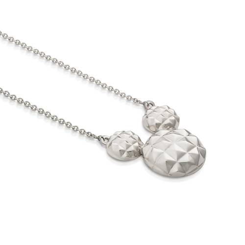 DISNEY METAL PRECIOUS - Naszyjnik Myszka Miki "Sterling Silver
