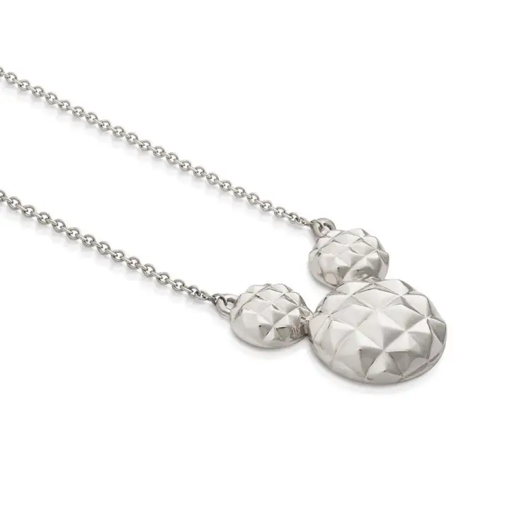 DISNEY METAL PRECIOUS - Naszyjnik Myszka Miki "Sterling Silver