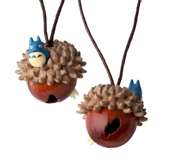 MY NEIGHBOR TOTORO - Niebiesko-biały Totoro - Dzwonek z paskiem