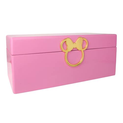 MINNIE - Drewniane pudełko na biżuterię - 24x 11,5x 10 cm
