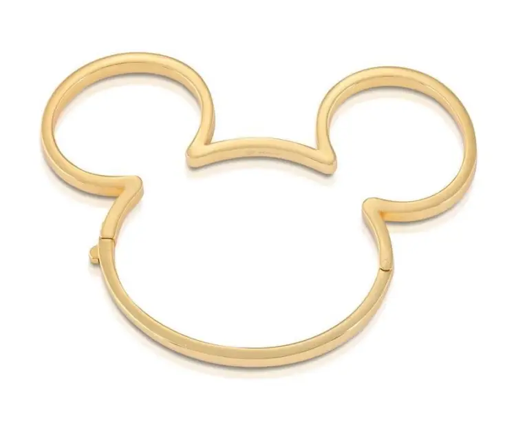 DISNEY MICKEY MOUSE - pozłacana bransoletka Myszka Miki