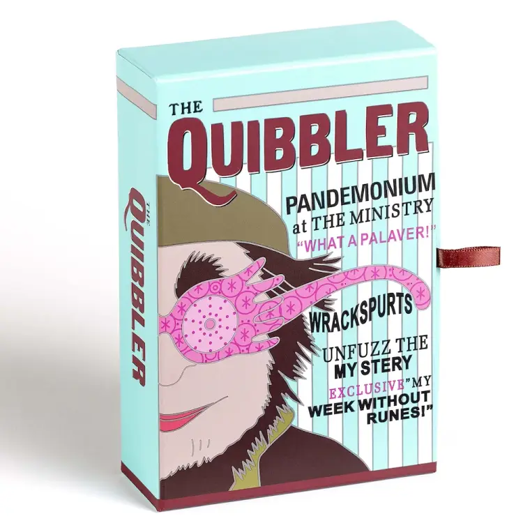 HARRY POTTER - Zestaw upominkowy Quibbler - naszyjnik i kolczyki