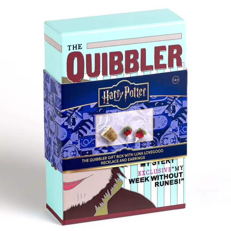 HARRY POTTER - Zestaw upominkowy Quibbler - naszyjnik i kolczyki