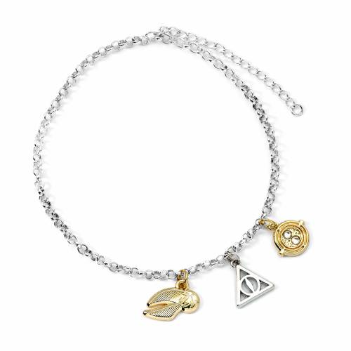 HARRY POTTER - Symbole - Bransoletka z 3 zawieszkami