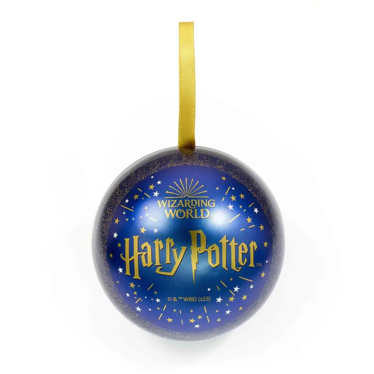HARRY POTTER - bombka na prezent świąteczny - naszyjnik Hogwartu