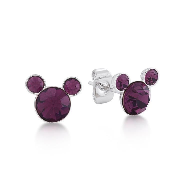 DISNEY MICKEY MOUSE - Szpilka z kamieniem narodzin - luty