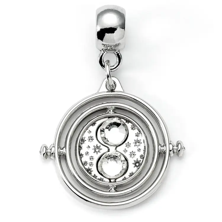 HARRY POTTER - Zaklinacz czasu - srebrny charms z suwakiem