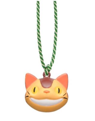 MY NEIGHBOR TOTORO - Catbus - dzwonek z paskiem Netsuke