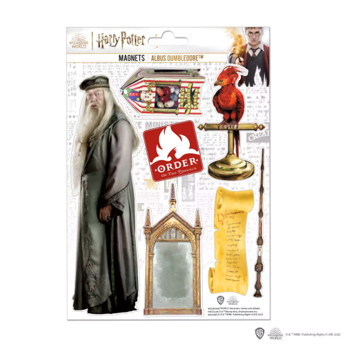 HARRY POTTER - Dumbledore - tablica 7 magnesów piankowych