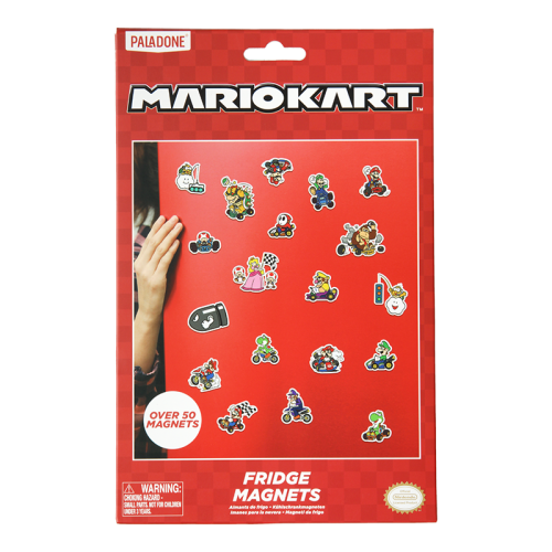 MARIO KART - Zestaw magnesów na lodówkę