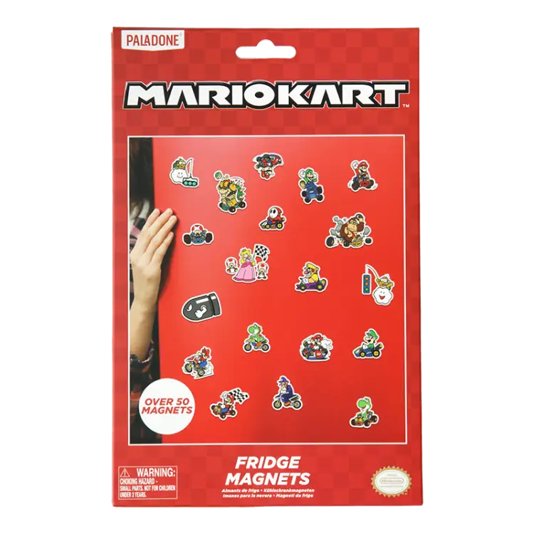 MARIO KART - Zestaw magnesów na lodówkę