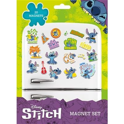 LILO & STITCH - Stitch & Scrump - Zestaw 20 magnesów