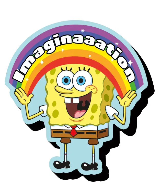 SPONGEBOB SQUAREPANTES - Wyobraźnia - Duży magnes